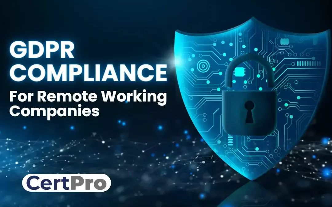 MAKE REMOTE WORKING COMPANIES COMPLIANT WITH GDPR