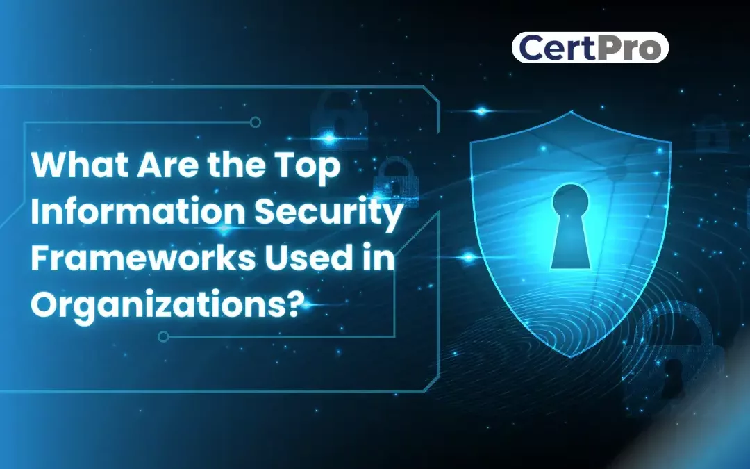 What are the top information security frameworks used in organizations