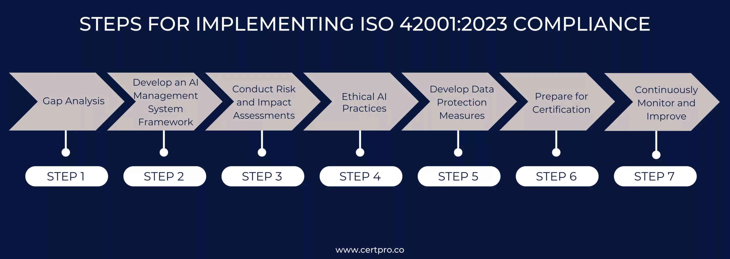 STEPS FOR IMPLEMENTING ISO 420012023 COMPLIANCE